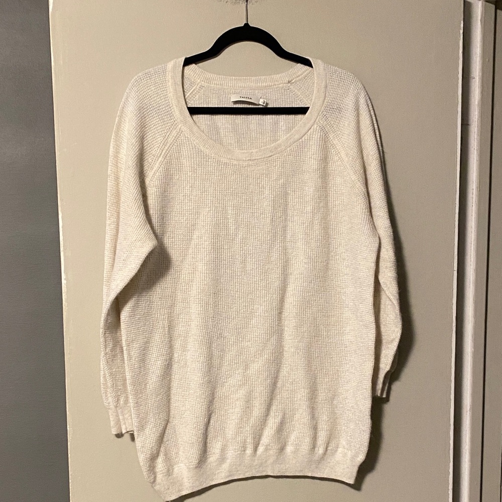 Talula Cream Crew Neck Sweater
